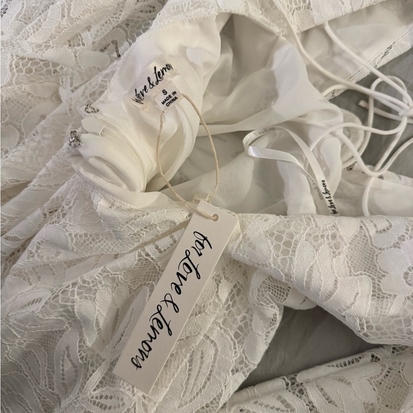 White Lace Dress - Picture 5 of 5